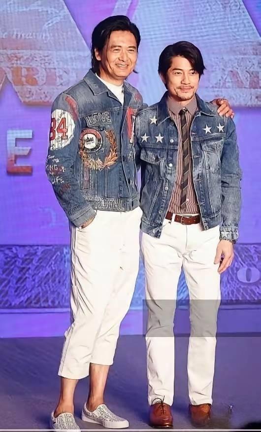 71岁的周润发和60岁的郭富城依然帅！明星郭富城
