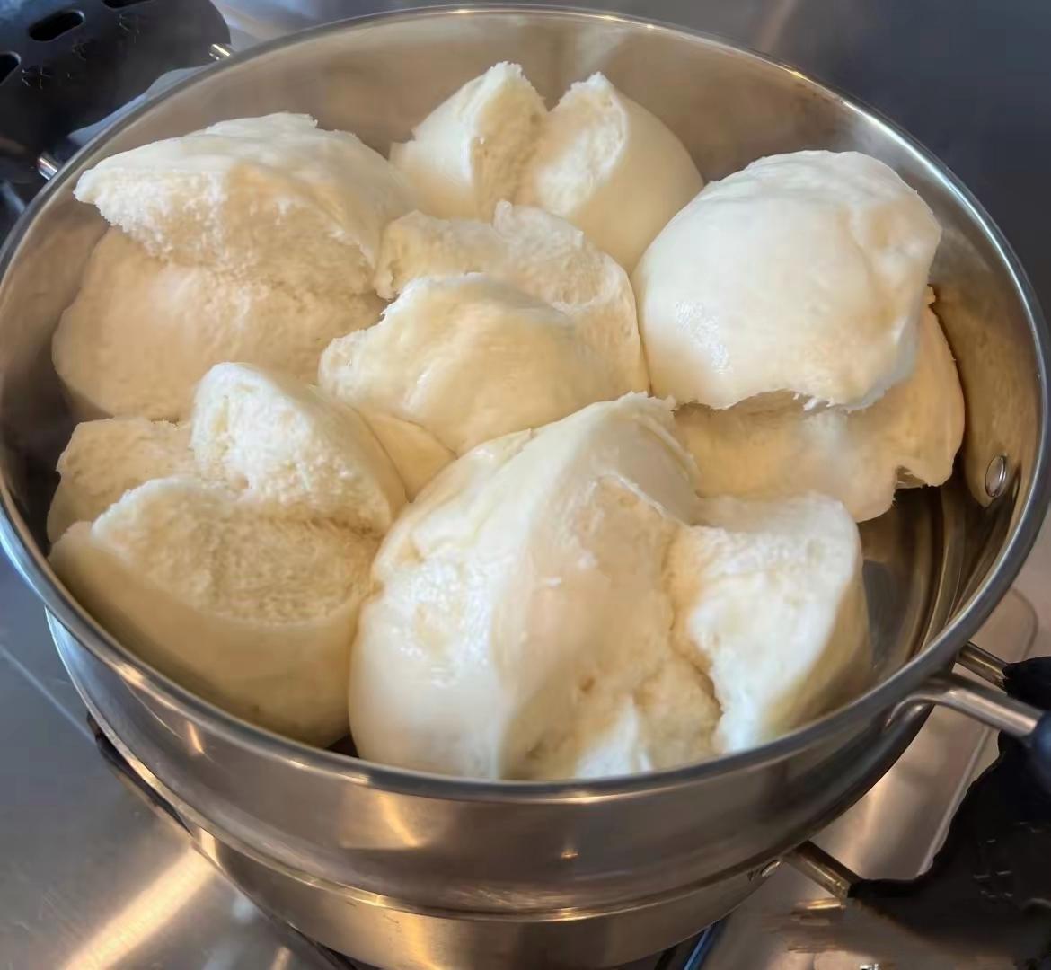 这次做的馒头太成功了