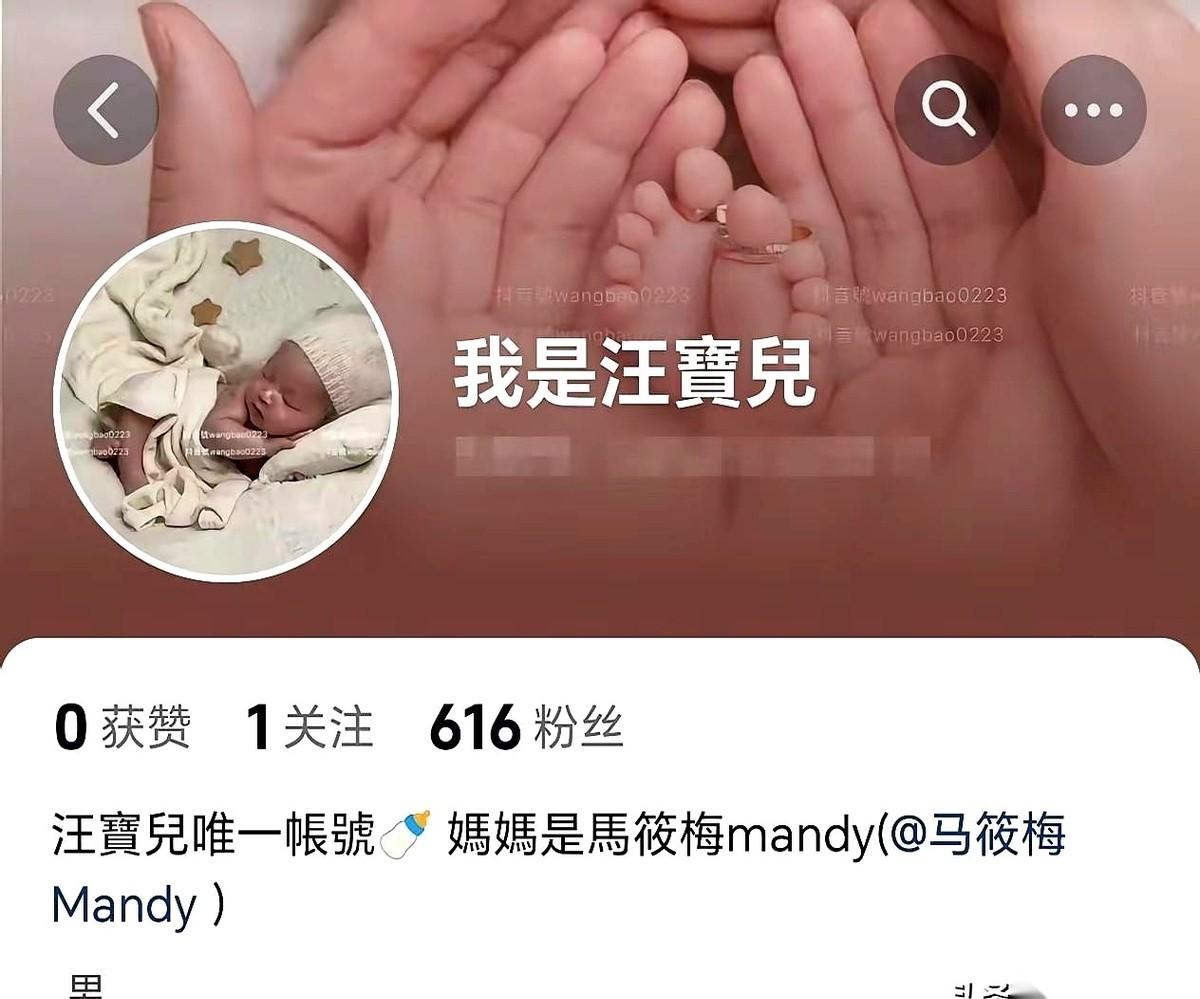 马筱梅悄悄给儿子开了个账号。这事，没跟孩子爸说，也没过问孩子奶奶。就她自己，一