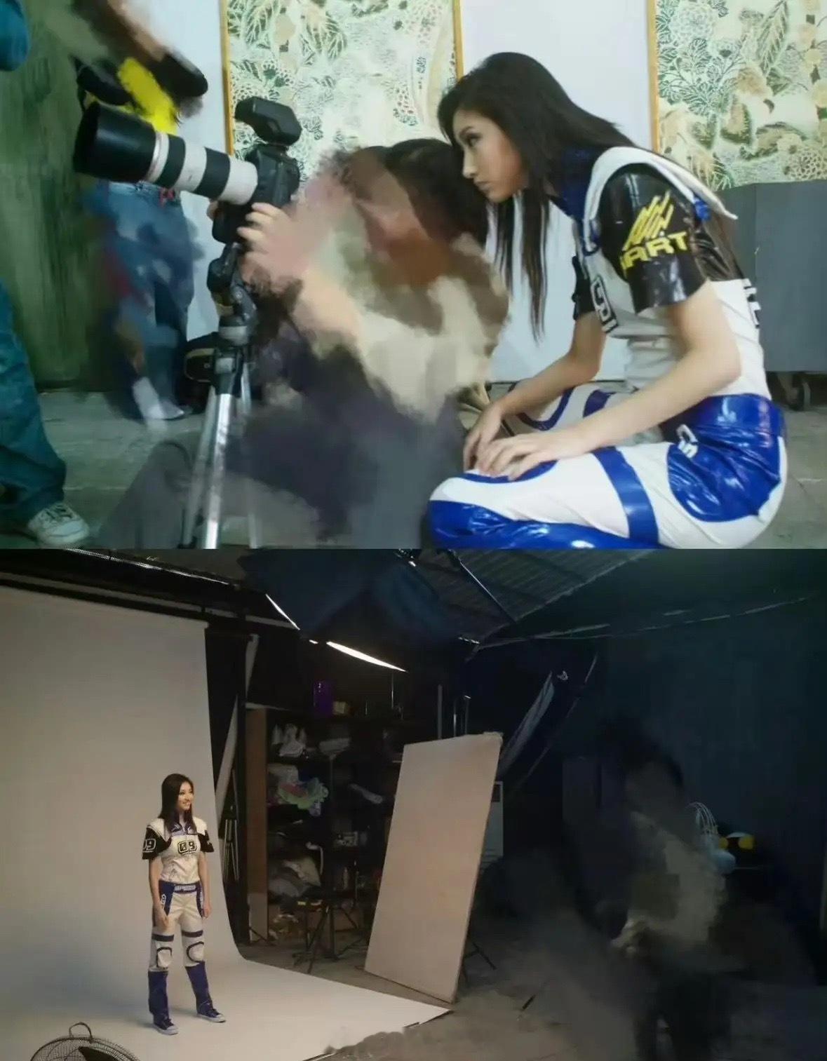 在没有美颜滤镜的时代上镜美成这样子，不敢想象现实多美了。。。这几张照片的五官体型