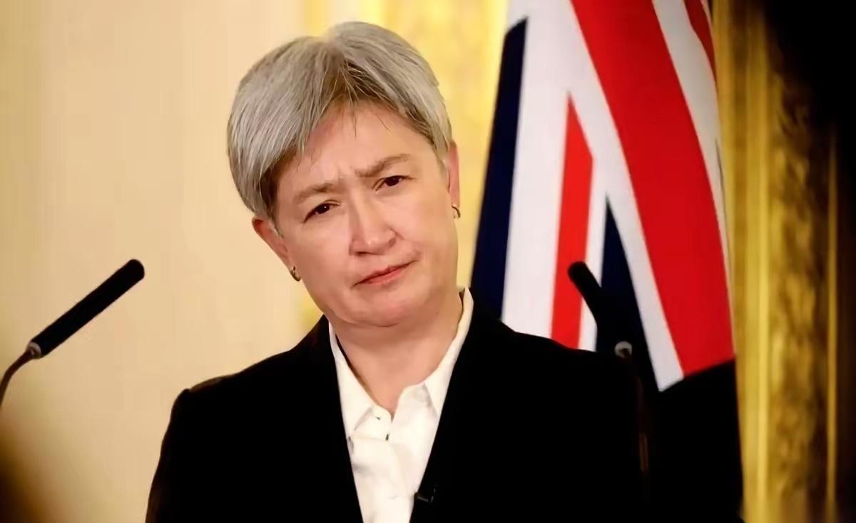 澳大利亚外长黄英贤，站到了麦克风前。刚点头认了收到中方通知——7月6号咱们要