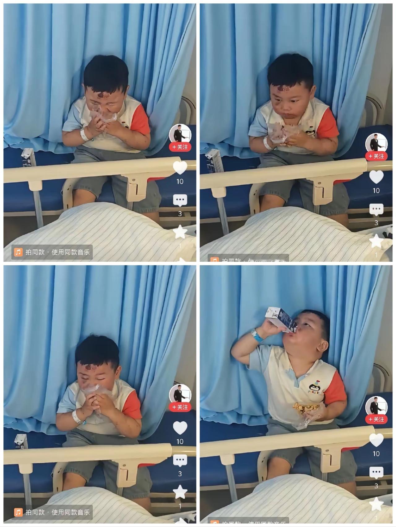 大家看就都会掉眼泪，太心酸了[哭哭]全网看哭的3岁小男孩，连央视都忍不住点！