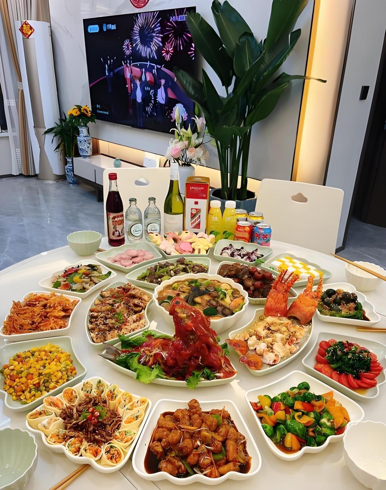 家庭聚会花费4小时做的菜怎么样