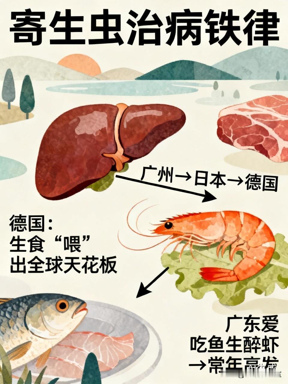 寄生虫治病圈公认一条铁律：广州治不好去日本，日本无解只能飞德国寄生虫诊疗圈