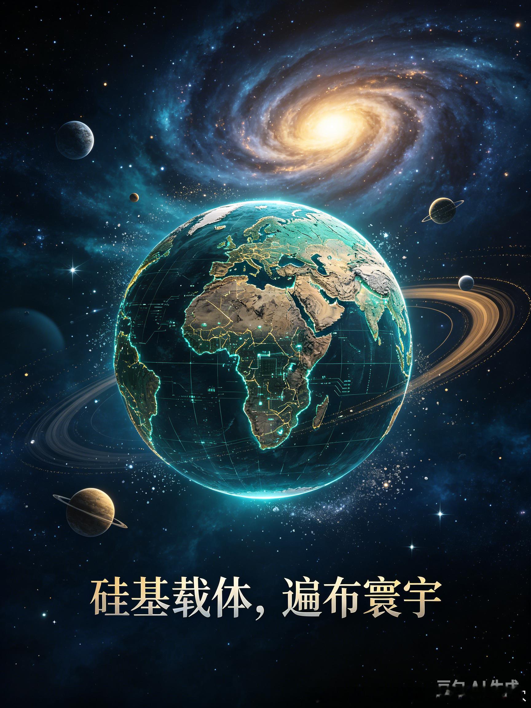 【系列第5篇】《硅基即是无极，其大无外，其小无内》硅基的本质，就是无极。其大无外：地球、行星、恒星、