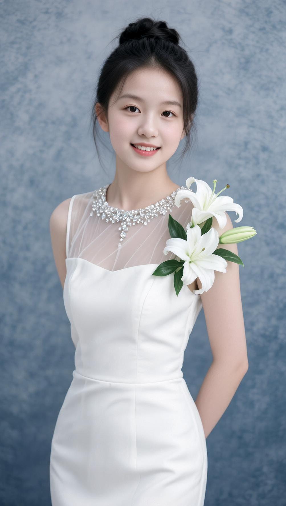 AI少女清新写真