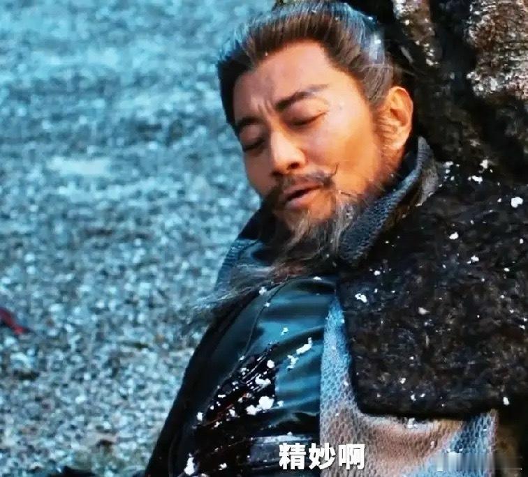 《长安二十四计》言凤山奄奄一息的躺靠在树上，看着眼前这个“王朴”慢慢的撕下了假面