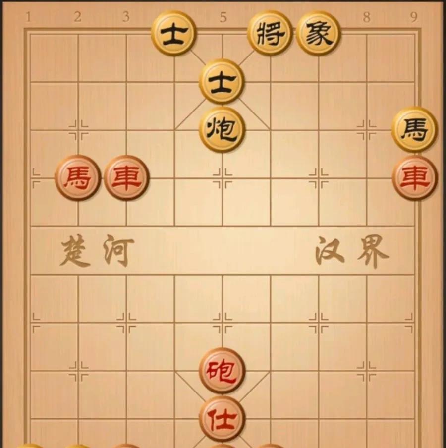 这局看着是简单，但你五六步是搞不定的棋，虽然是象棋的一些基础杀法，好多棋友都会，