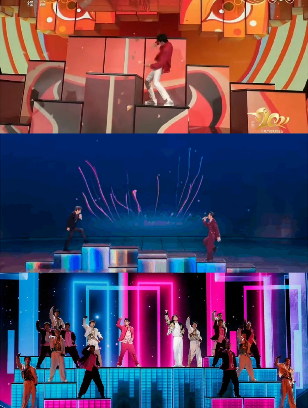 王一博牛年第一次去的时候说喜欢于是央妈就记住了每次王一博去央视春晚央妈都