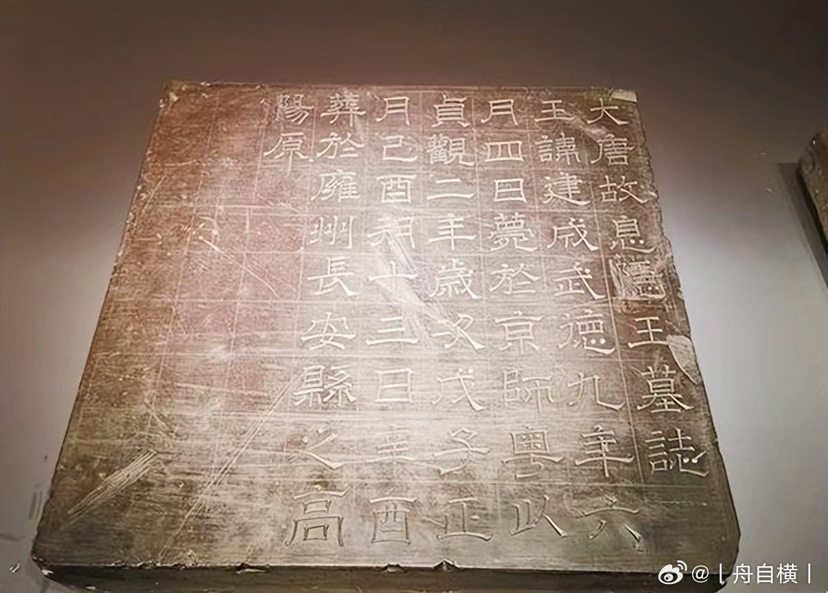 考古发现的李建成墓志铭李建成墓志于2005年在西安出土，现藏于西安博物院，被定为