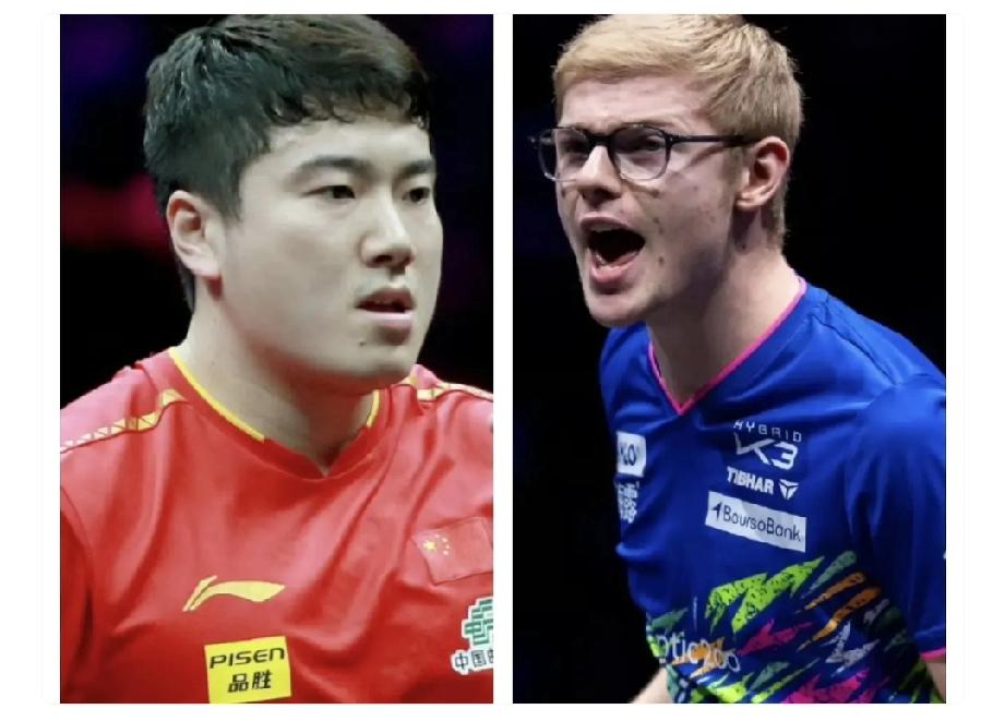 梁靖崑与法国队五大主力交手记录，统计如下:对费利克斯·勒布伦2次交手1胜1负