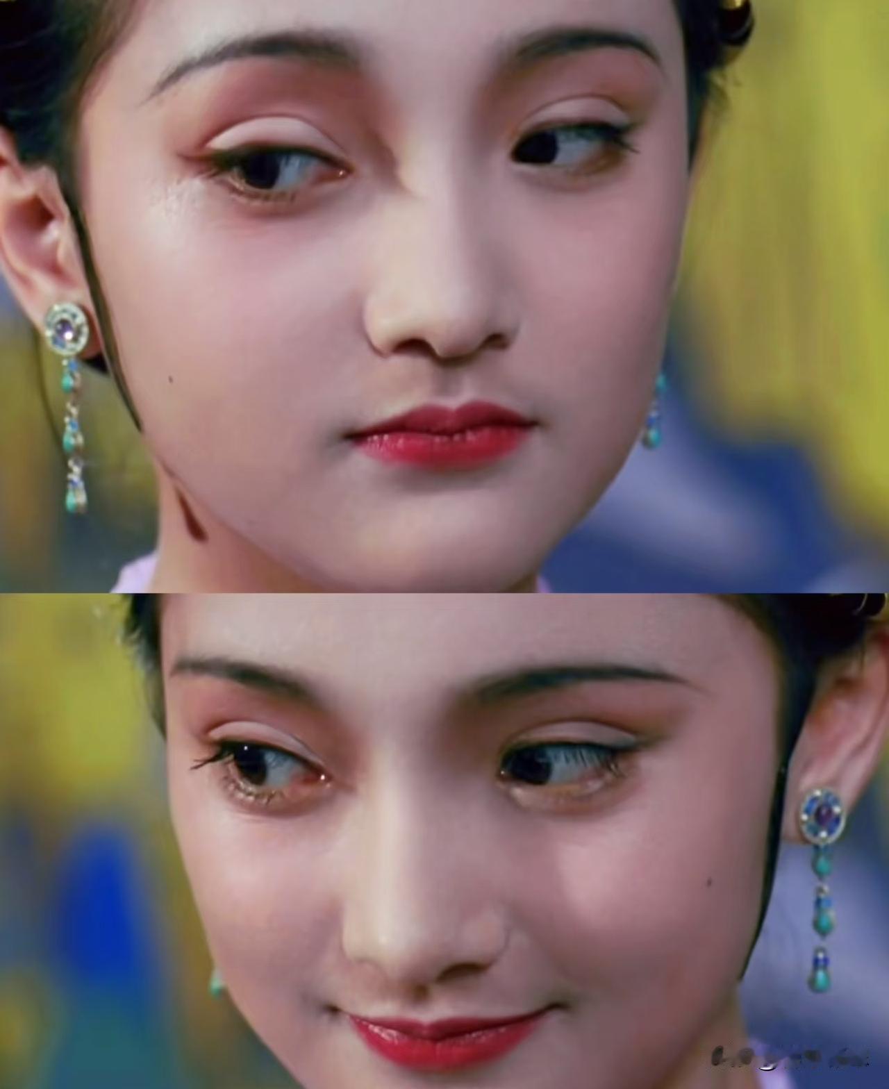 如果不说真认不出也没想到图中的古装美人是周迅不得不惊叹少女时期的周迅