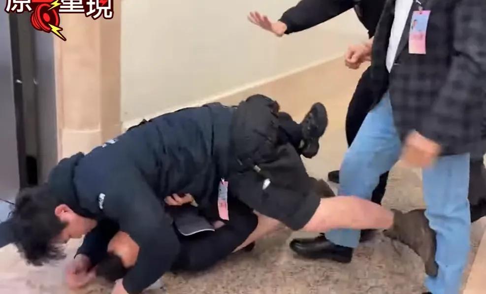 游智彬今日为抗议日本反华议员窜访台湾，遭到绿营多人围攻，甚至被绿营分子推倒在地殴