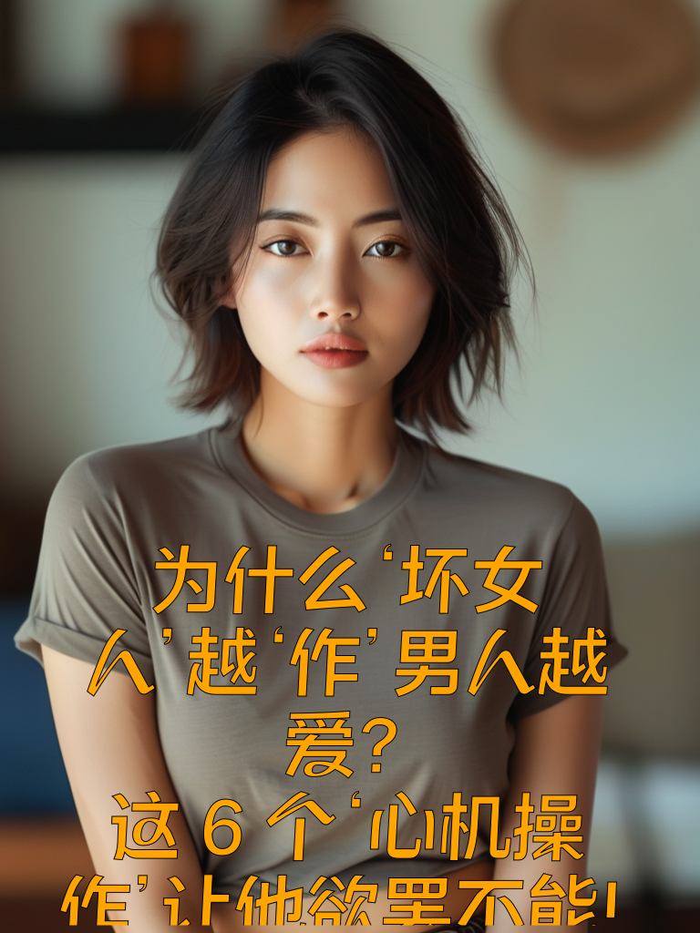 为什么‘坏女人’越‘作’男人越爱？这6个‘心机操作’让他欲罢不能！