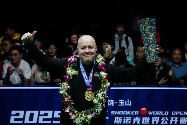 约翰希金斯:“赵心童绝对是个天才”!在2026年斯诺克球员锦标赛决赛中，约翰·