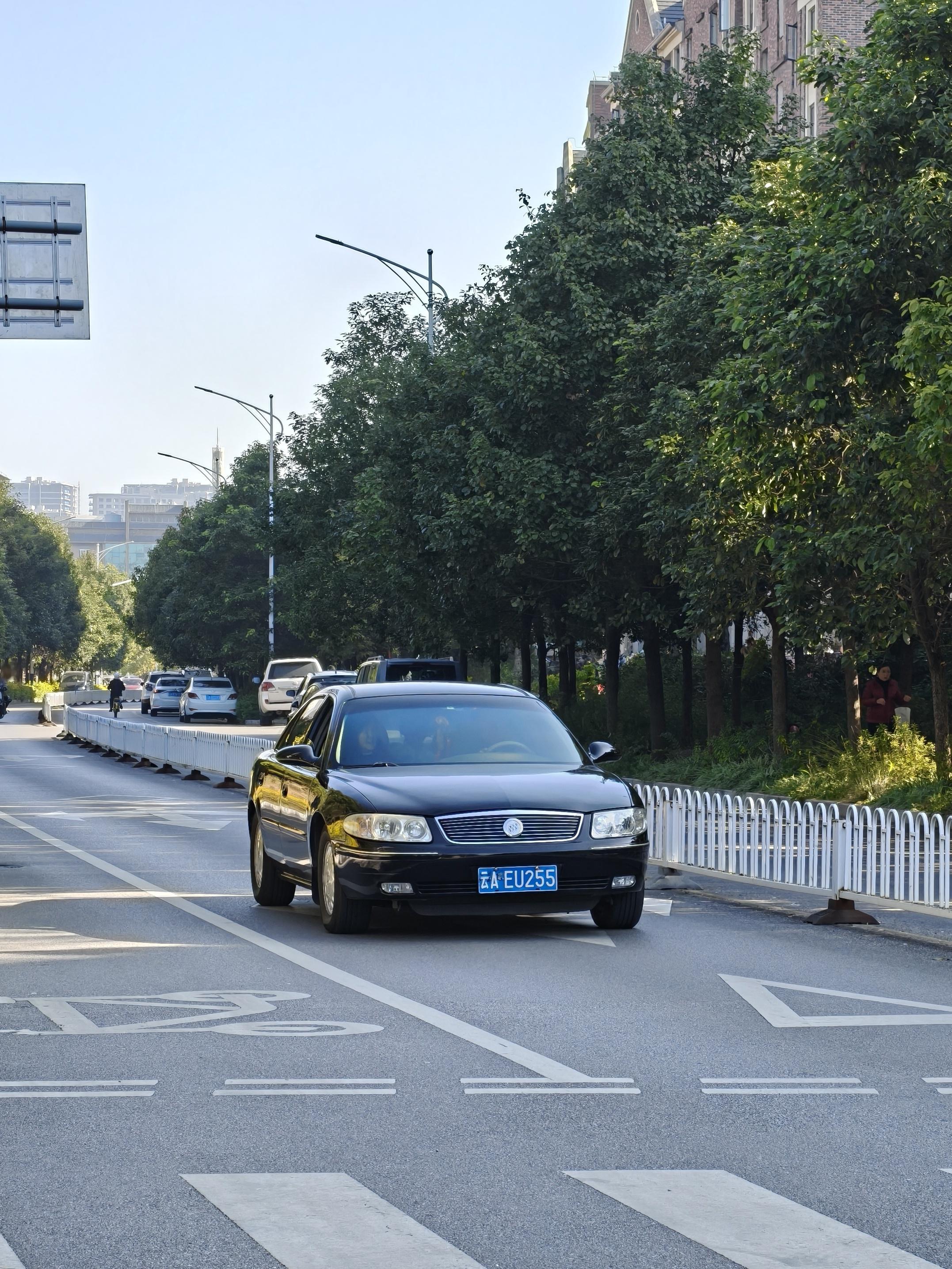 一些美丽的汽车，这个老君威是少见的G2.5，也就是2.5低配，买的人很少，因为