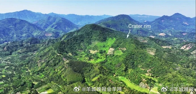 #我国第五个确证陨石坑在广东肇庆##华南地区首现科学确证陨石坑#【华南首现！