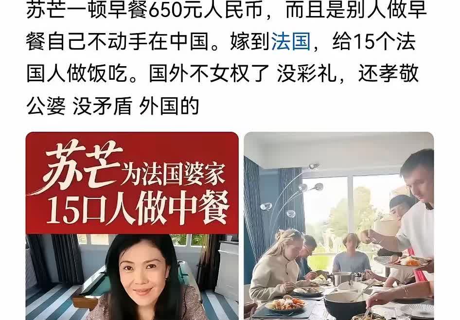 国内喊着女权口号的高级女拳师，转头跑去法国当保姆了！在国内，她那一套套激