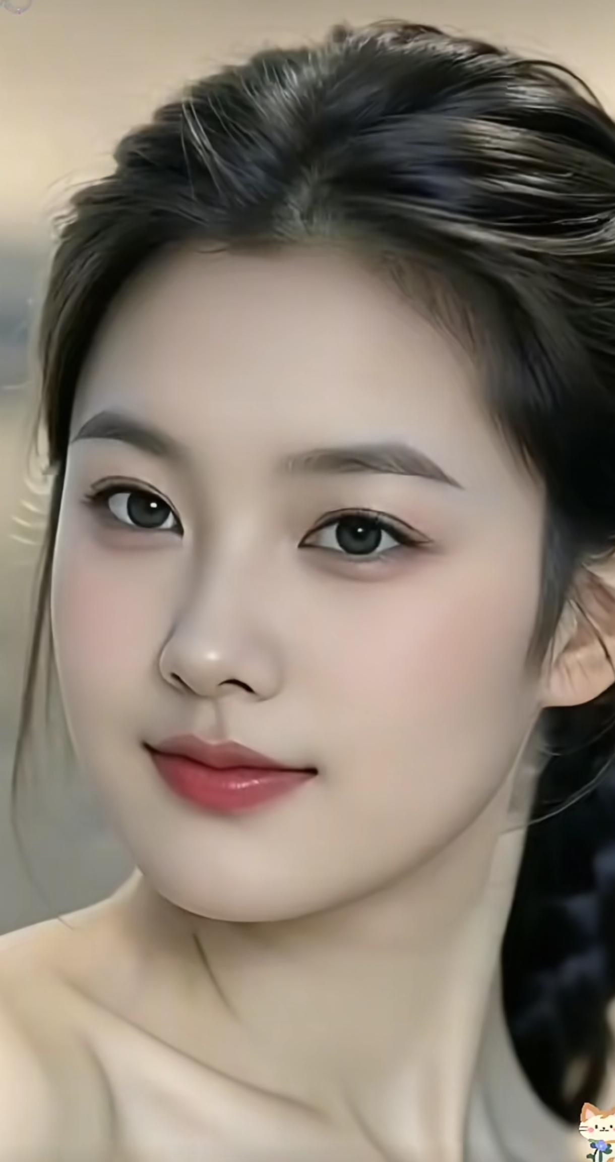 温柔甜美的少女，笑靥如花，宛如画中人。分享一张你最近随拍的照片温柔甜美少女温