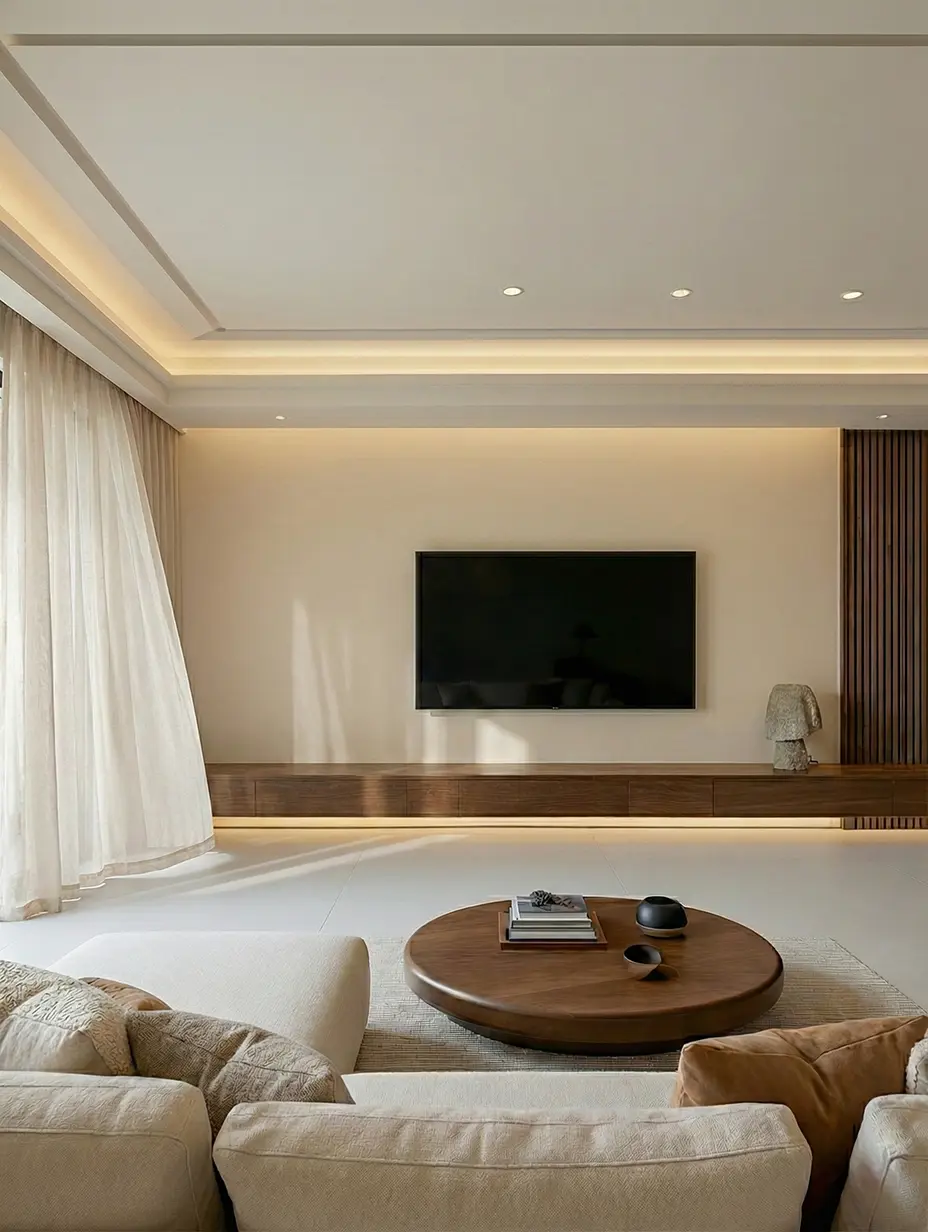 成都160㎡｜胡桃木×极简高级感看不腻，直接抄！