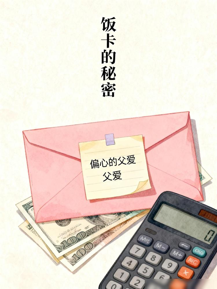 大学女生饭卡余额0.78元，连7块5的菜都刷不出，妈妈崩溃：我每月给你爸5000