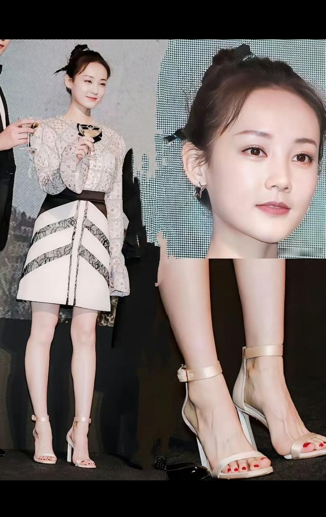 有些东西并不是贵的就好，你看看李一桐这三万八的鞋子，穿上脚掌都出来！穿上不合适