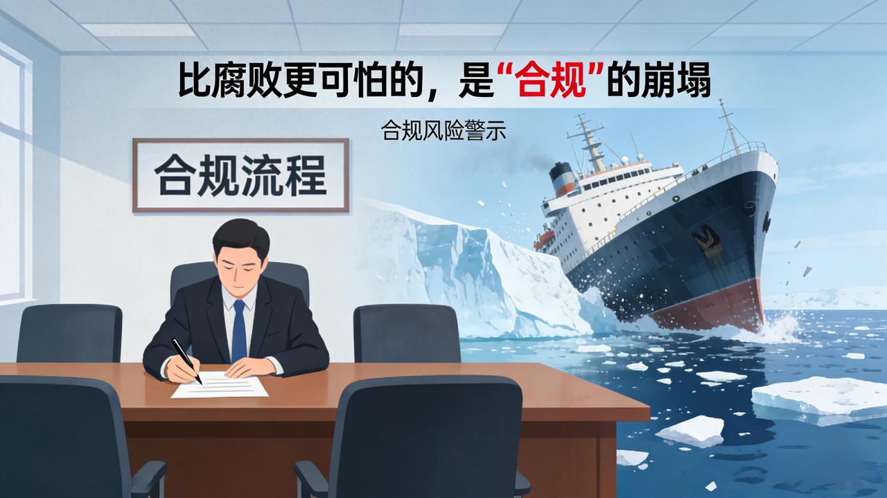 这才是最绝望的真相：比腐败更可怕的，往往是“合规”的崩塌如果你在一个庞大的系