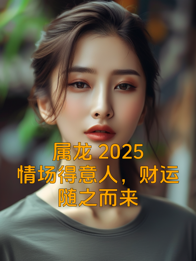属龙2025：情场得意人，财运随之而来