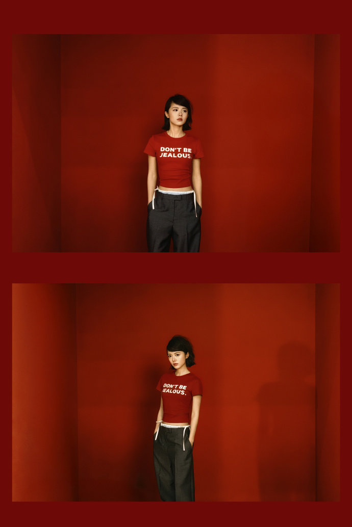 赵今麦像一颗行走的维他命哇哇哇！赵今麦像一颗行走的维他命，好有生命力的美啊！真的