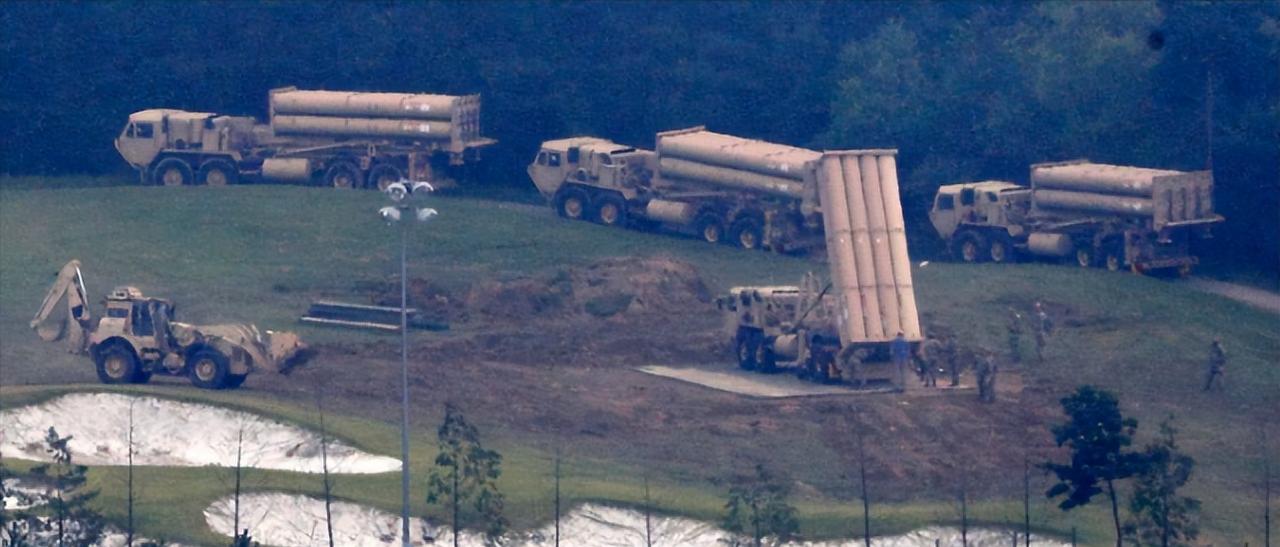 网传美军损失4套萨德雷达之后，把驻韩萨德系统打包运往中东，顺手带走1000套精确