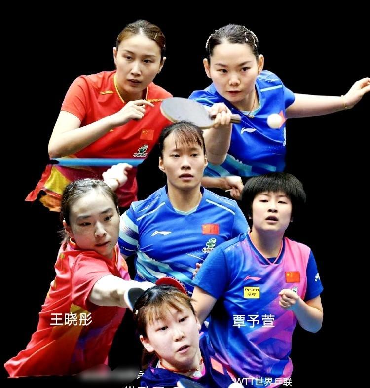 王励勤让6人组自己打天下了……桥本帆乃香这回能大展拳脚了！国乒6人组这回也该