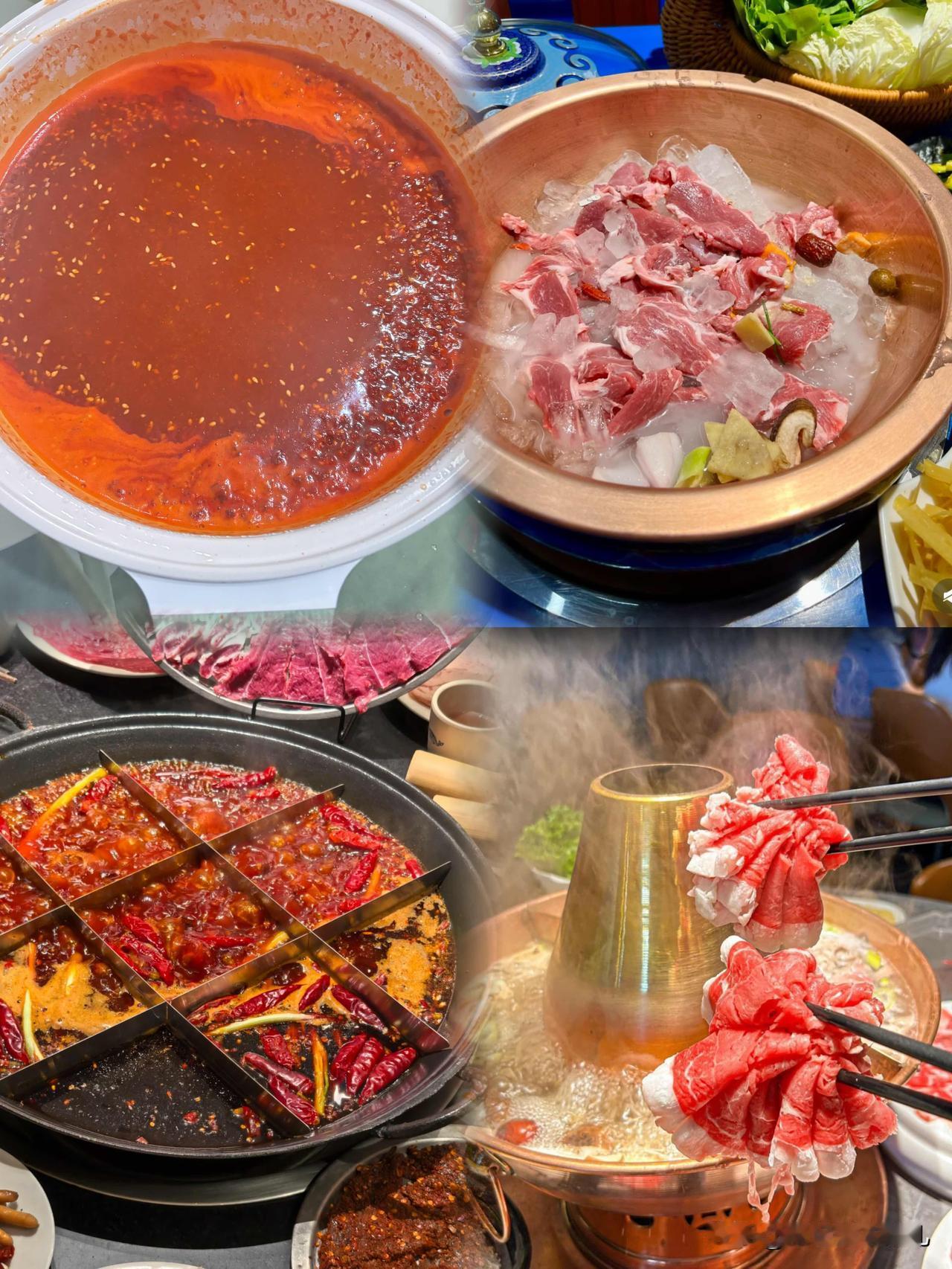 下雨天和火锅是最配的外面冷冷的，屋里面吃一顿热气腾腾的火锅简直不要太舒服了