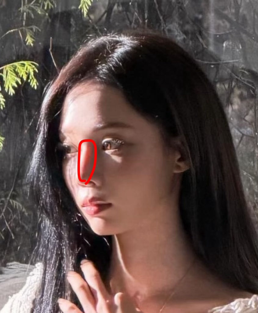 怎么没人说这一段都透光了