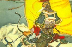 战国有个将军叫乐羊，有次攻打中山国，敌人把他儿子宰了，做成了肉羹送过来。乐羊面不