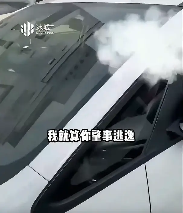 广州，一辆网约车司机剐蹭到他人车辆，拒绝不下车，甚至辱骂了被撞男子，在一顿嚣张输