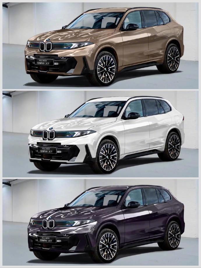 全新一代宝马X5真的惊艳✅设计升级不跑偏，2027年能否如期见面？