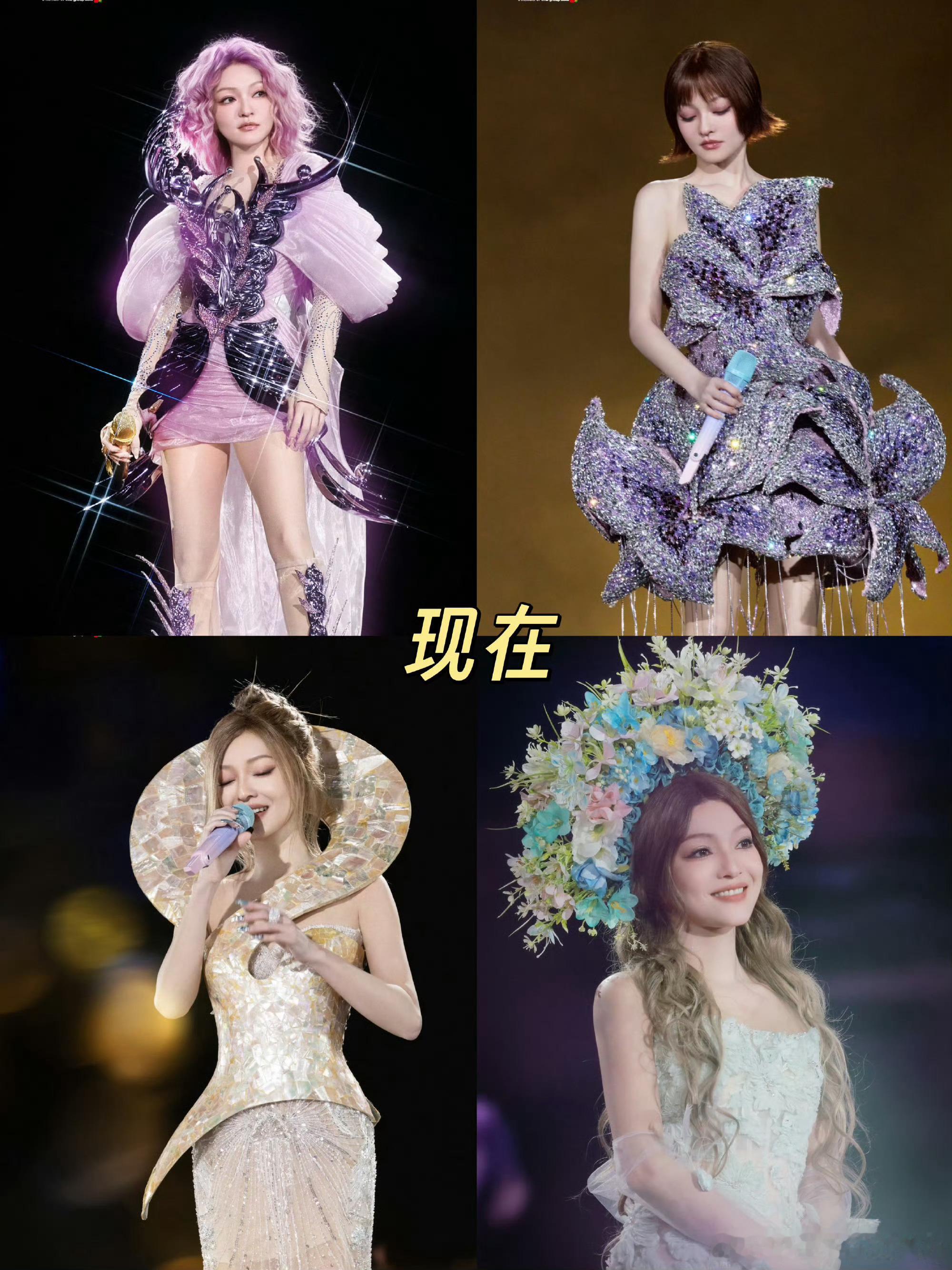 张韶涵也是裁员裁到大动脉了冷知识：张韶涵只是换了发型师，不是造型师，而且第二张左