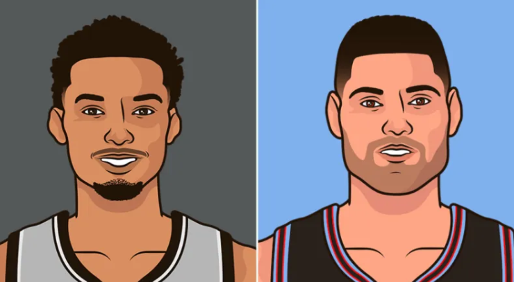 NBA常规赛，马刺客场121-117战胜公牛。全场比赛，马刺球员维克托-文班亚