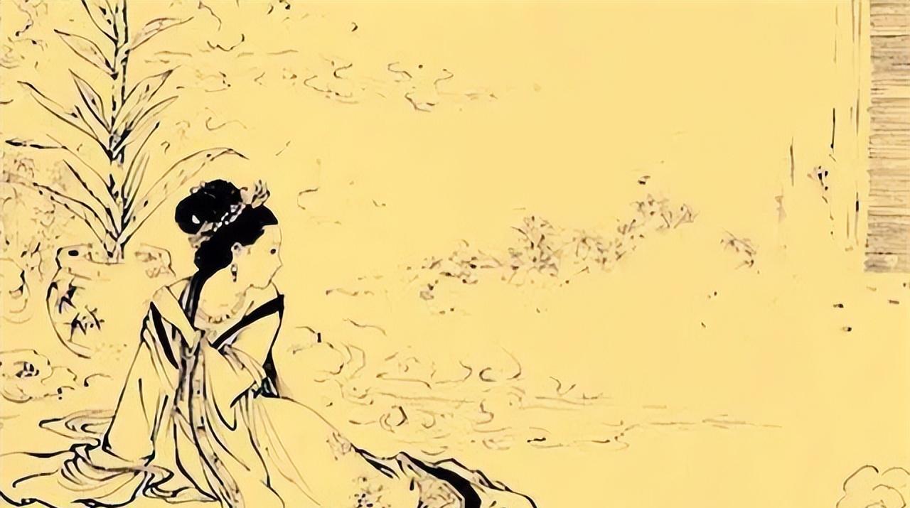 古代，有个妇人和一只大狗像夫妻一样同吃同住，还有仆人偷看那狗像人一样伏在她身上，