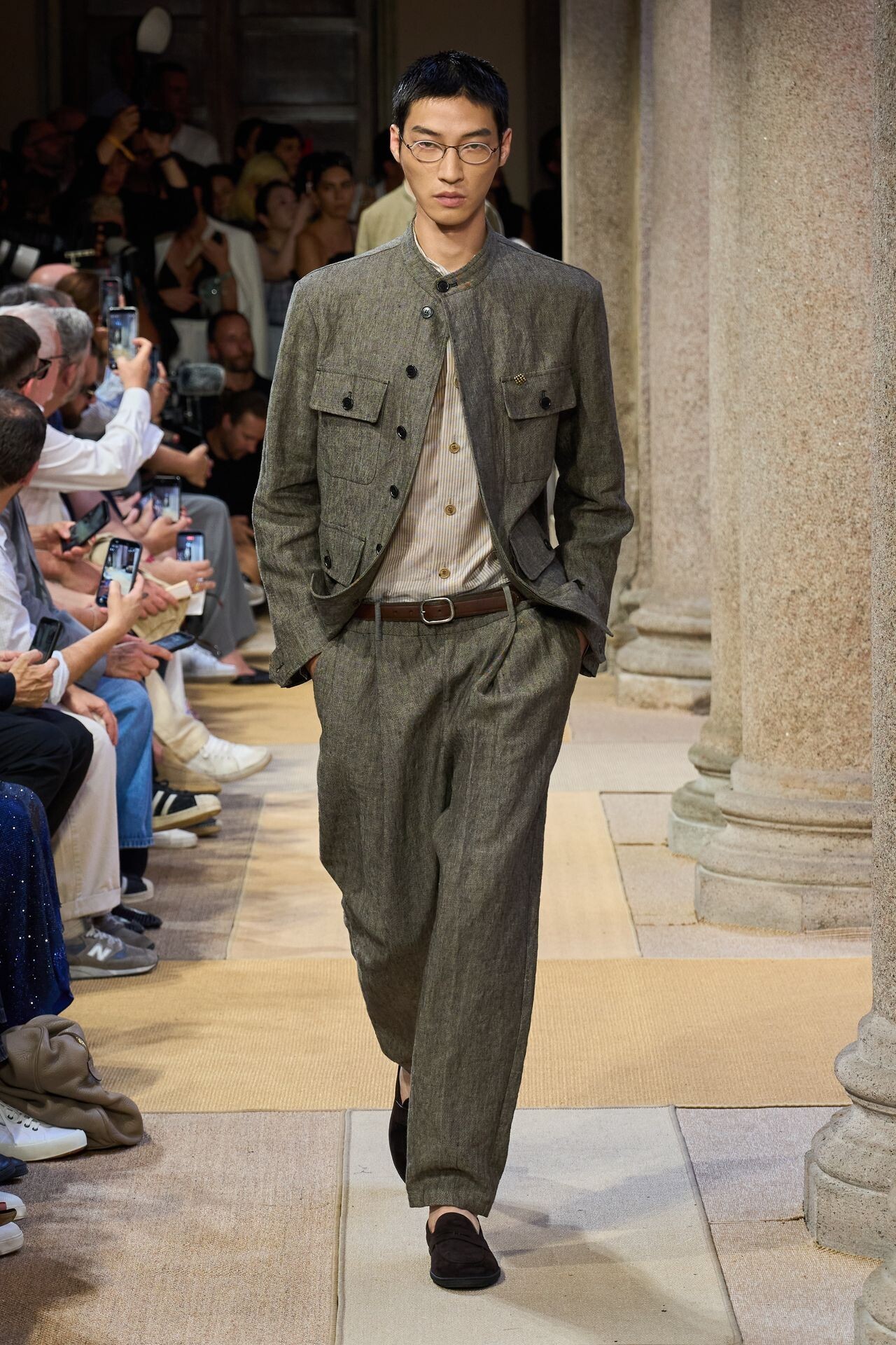 GIORGIOARMANISPRINGSUMMER2027男装周米兰男