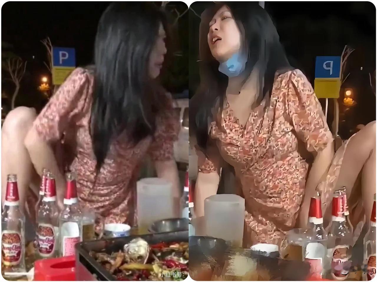 女人带三分酒看来一般人都喝不过她！