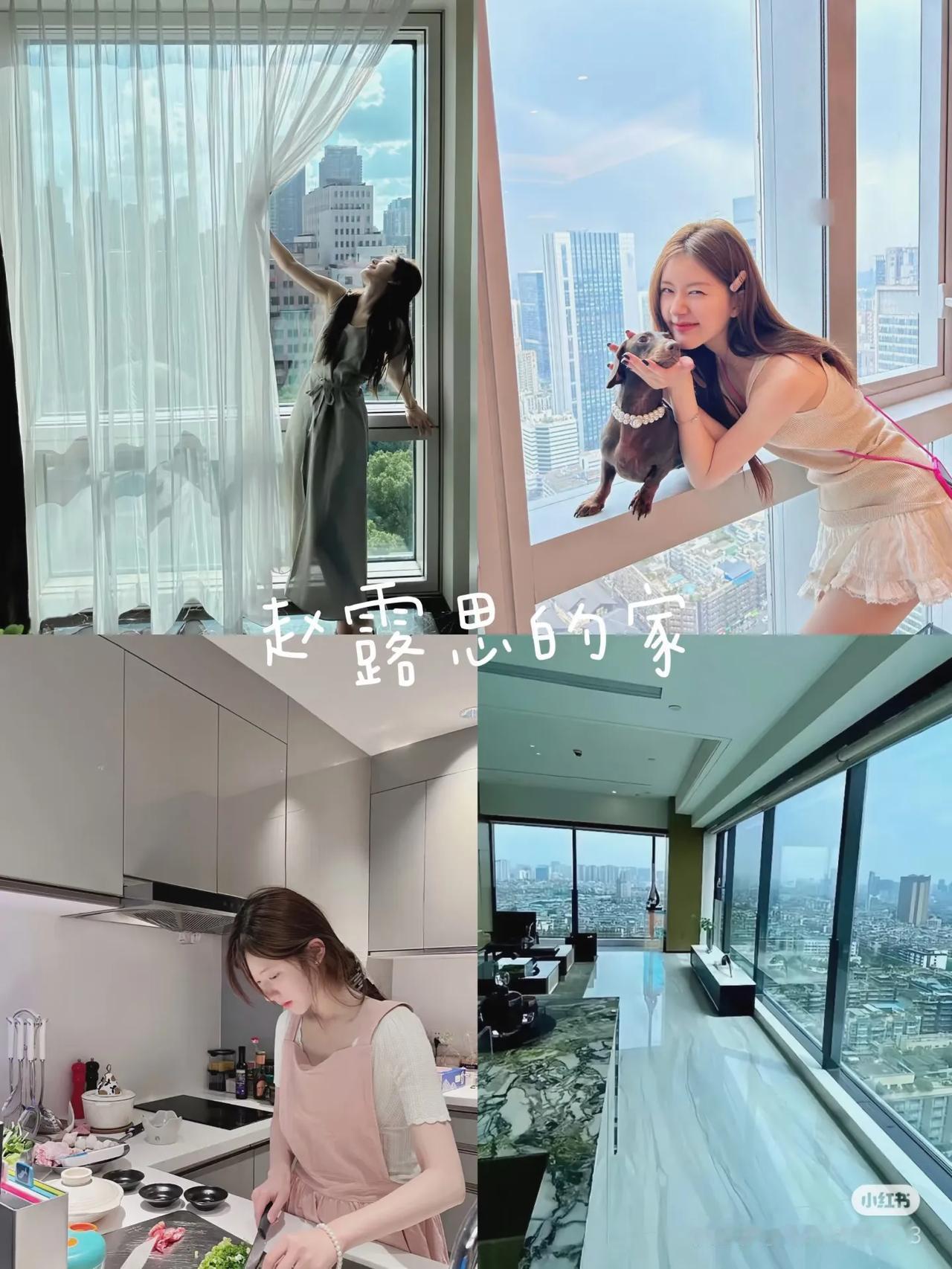 赵露思直播口中的“有点小积蓄”到底是多少？看到她价值2400w的别墅，才知道贫穷