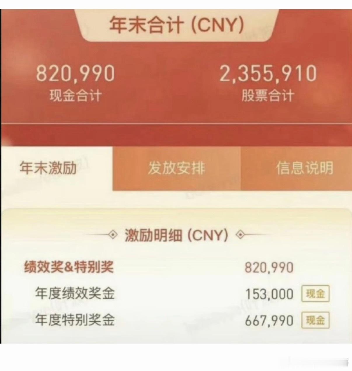 腾讯员工工资太恐怖了！年薪82万，加上股票分红，一年总共310多万！