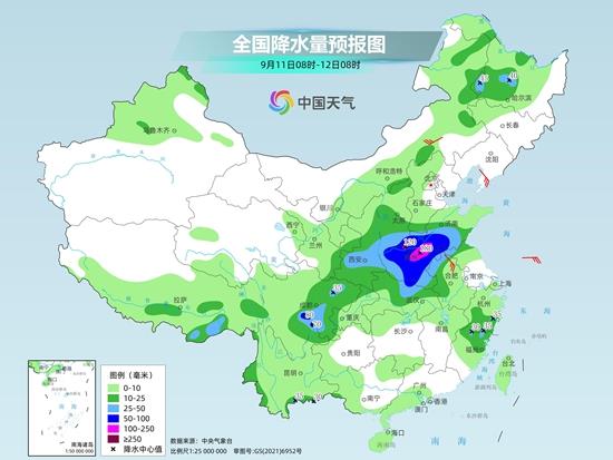 北方较强降雨过程来袭, 明后天山东局地有暴雨或大暴雨