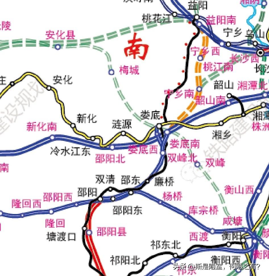 同样高铁站远离老城，娄底邵阳结局大不一样湘中铁路圈一直热议邵阳的铁路遗憾。早年
