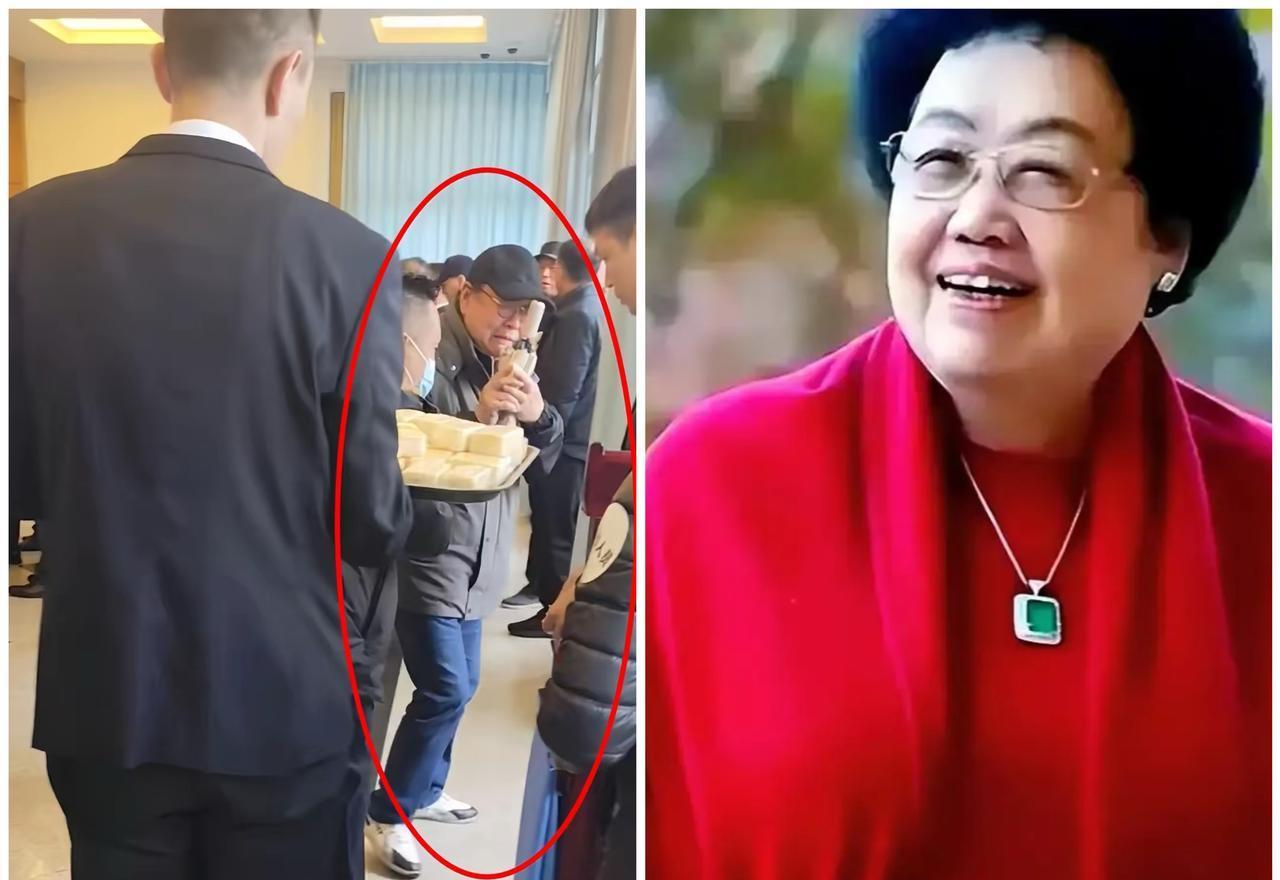 八宝山那天的雨，是三十六年情谊熬成的盐。迟重瑞的眼睛肿得睁不开，腰板却挺得笔直