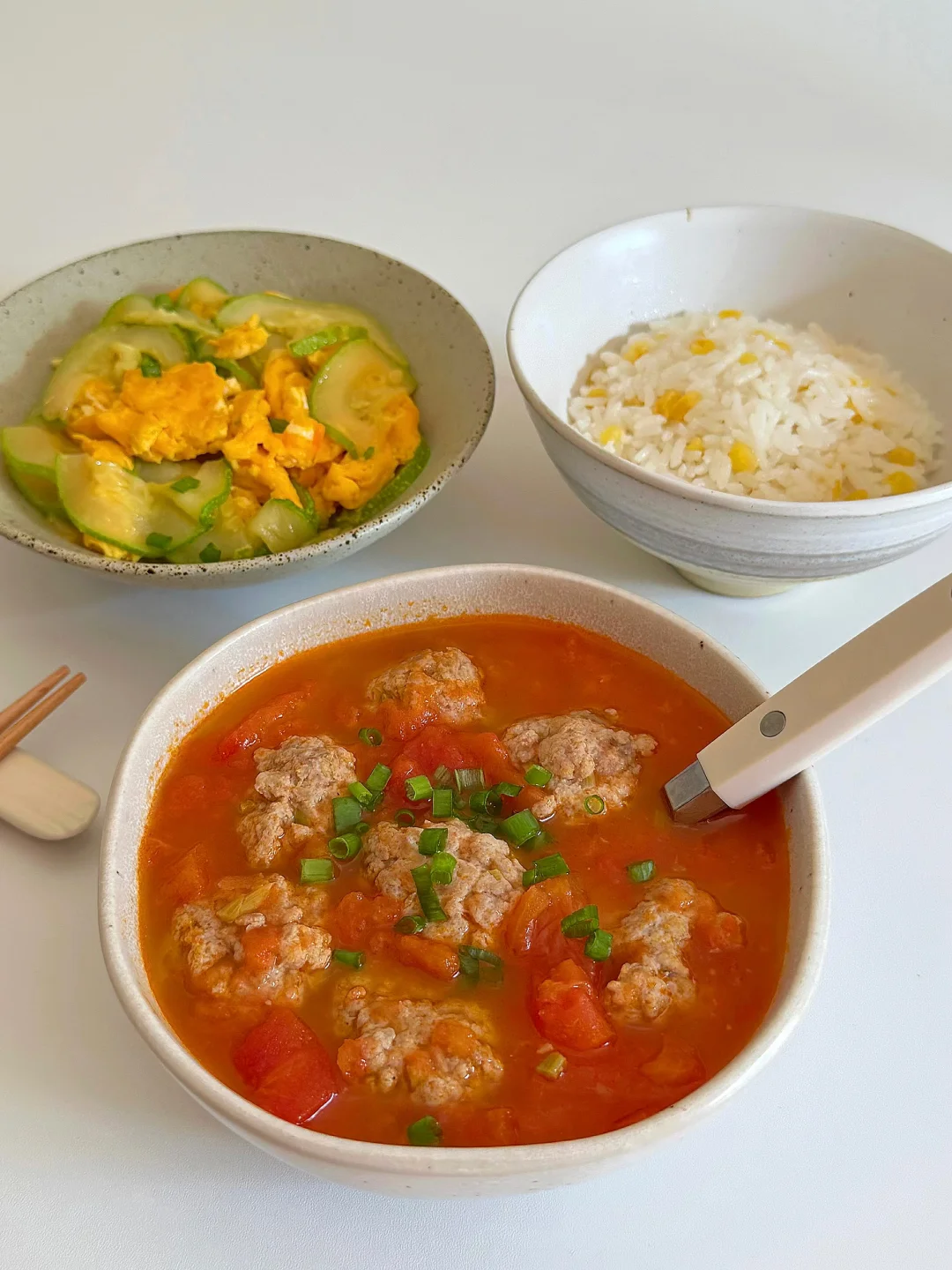 好喜欢这样干净清淡的饭菜