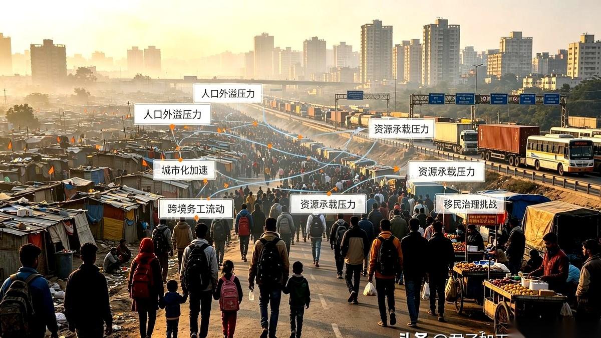 有人说，印度如果不控制人口，一千年后光靠生孩子就能吞并其他国家，让全世界替他们买