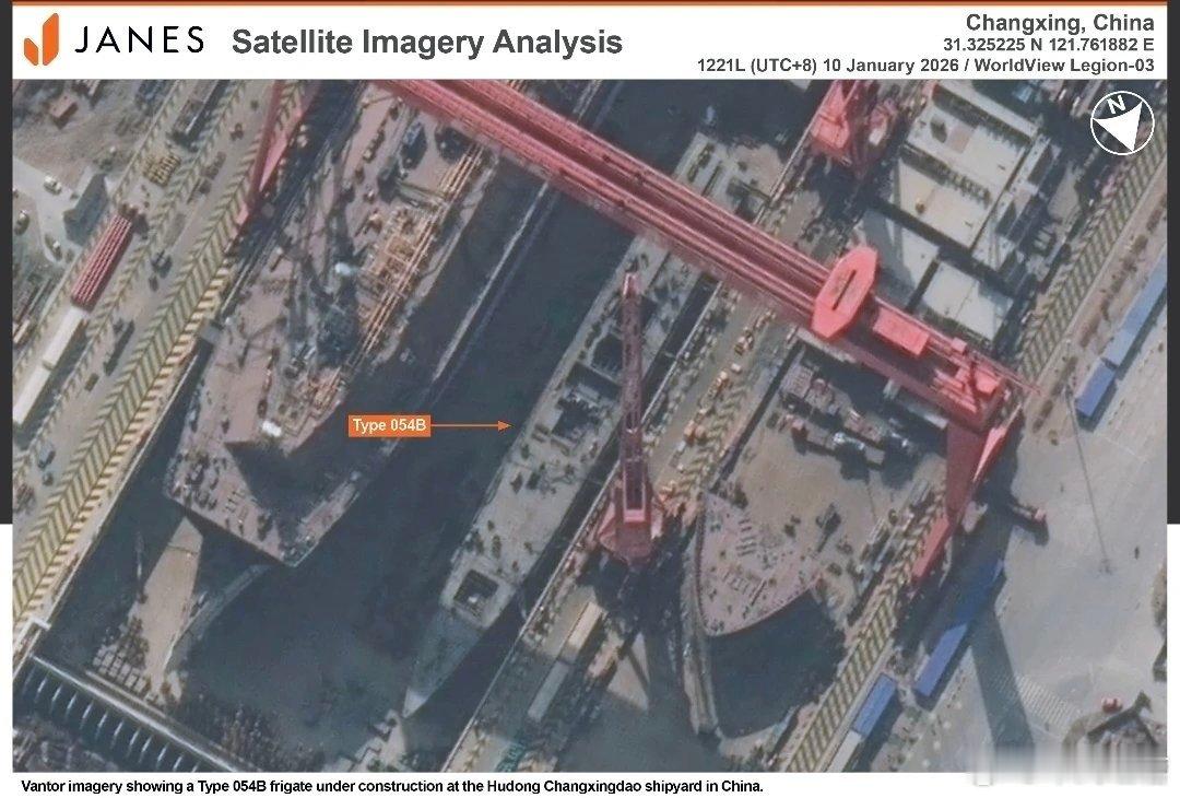 好消息！第三艘054B已经建造大半，估计今年上半年就能下水本以为054B只是阶段