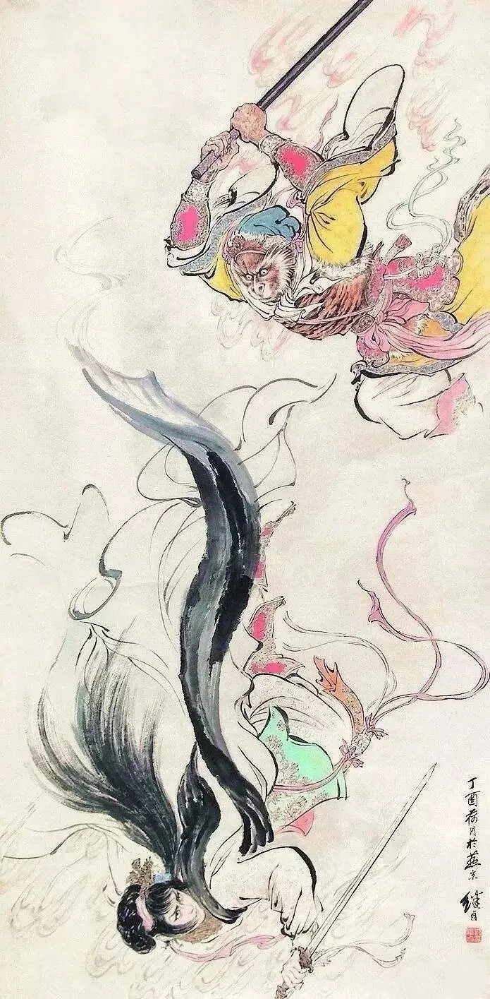 刘继卣（1918-1983），杰出的中国画家，中国近现代美术史上卓有成就的动物画